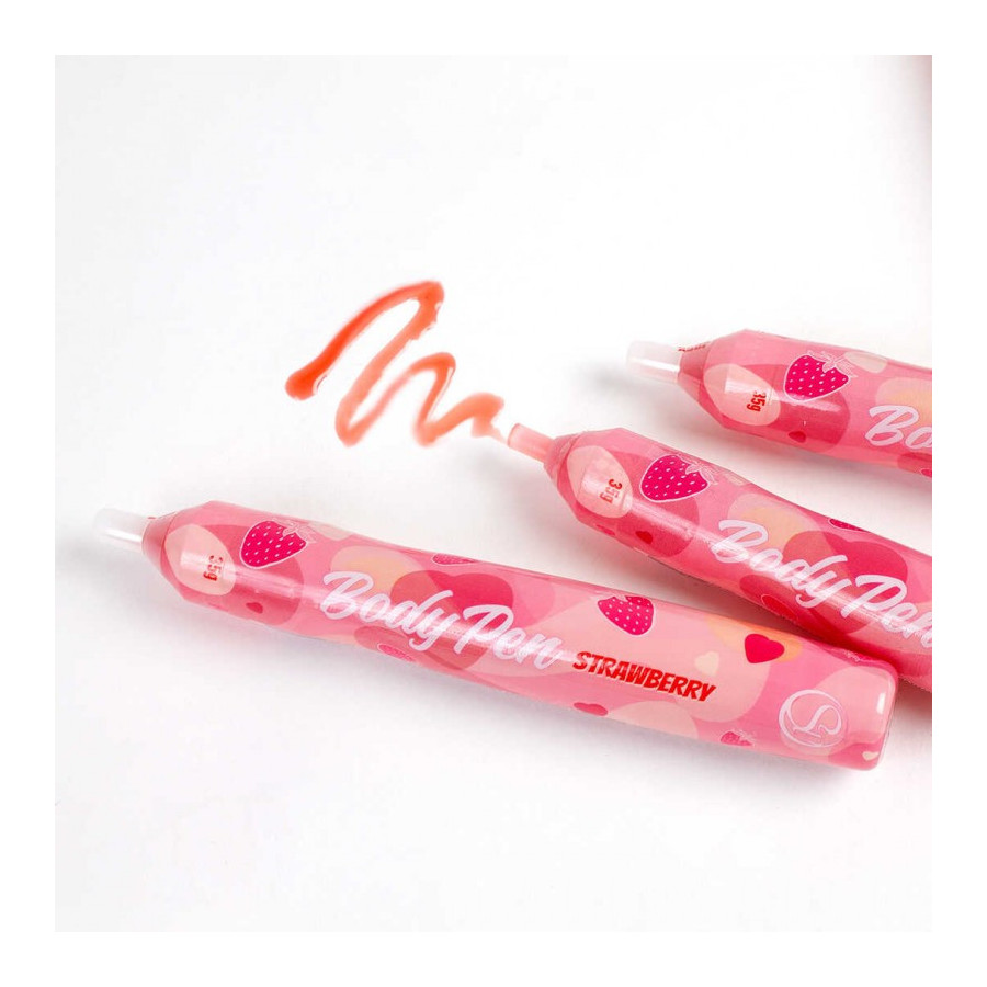 Stylo Comestible Fraise