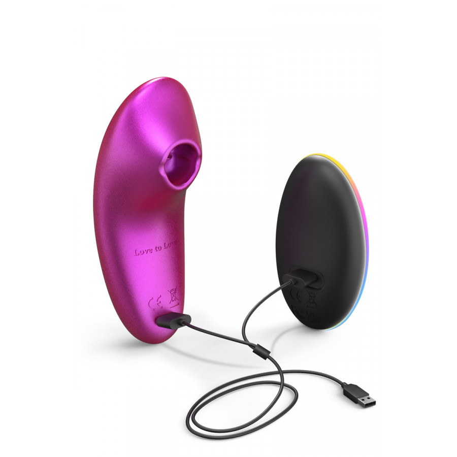 Masseur Clitoridien Télécommandé Dreamer Iridescent Berry - Love to Love Pas Cher