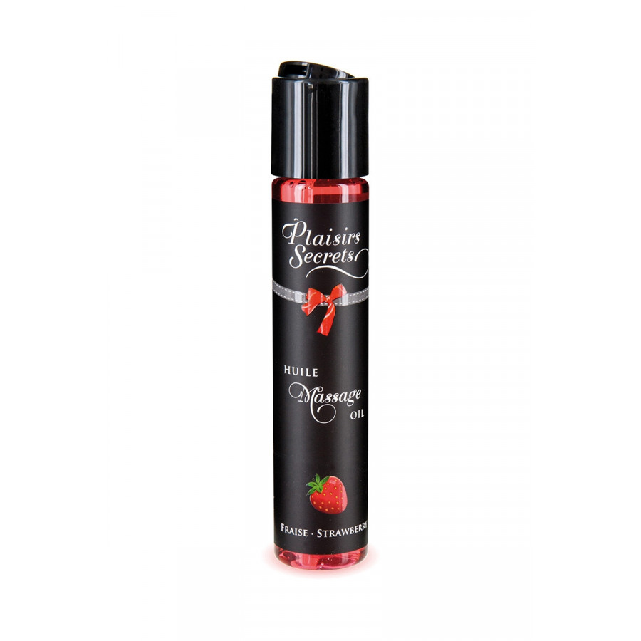 Huile de Massage Gourmande Fraise – Ma Boutique en Folie