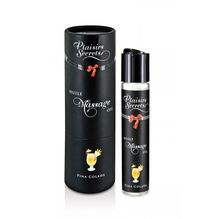 Huile de Massage Gourmande Pina Colada – Ma Boutique en Folie