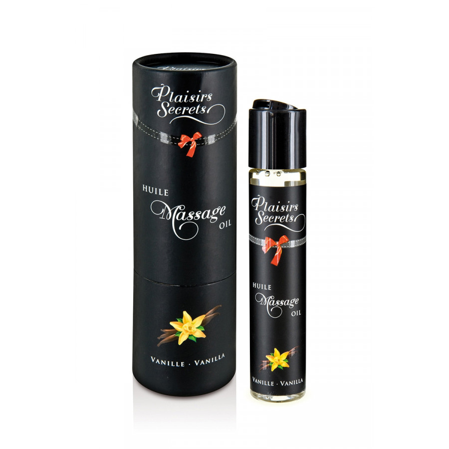 Huile de Massage Gourmande Vanille – Parfum sucré & sensualité