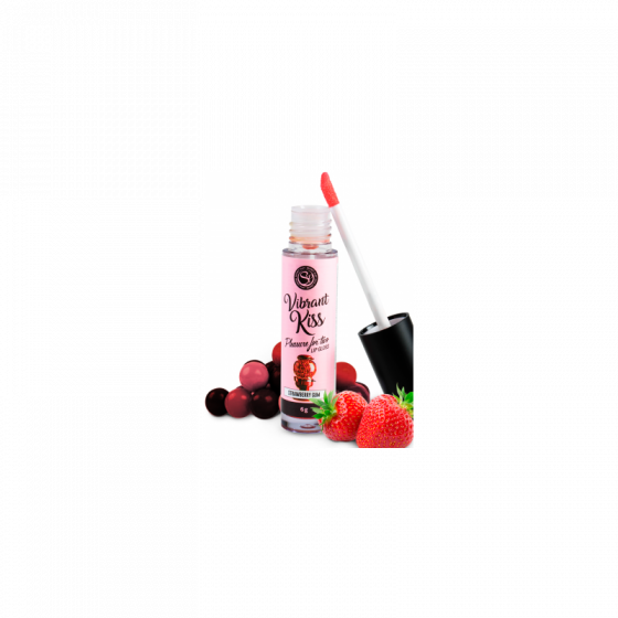Brillant à lèvres Vibrant Fraise Gum Pas Cher