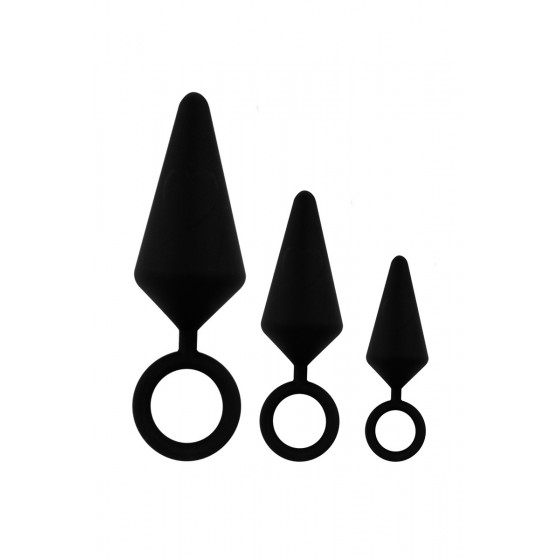 Kit d'Entrainement Anal 3 Plugs - Litolu Pas Cher