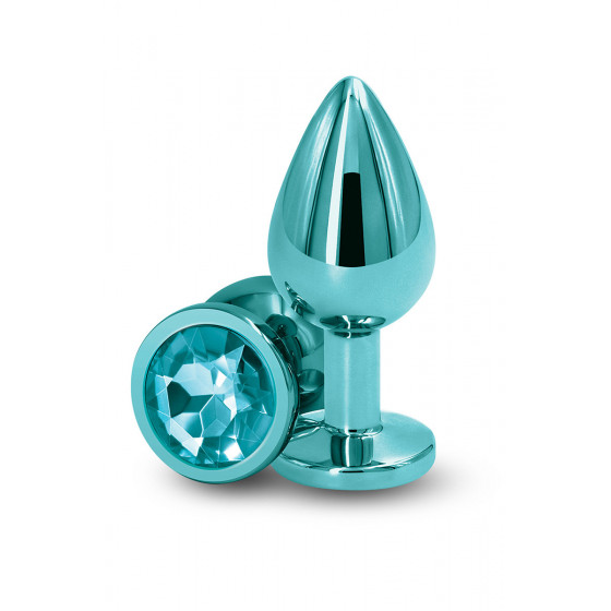 Plug Bijou Aluminium Chromé Vert M Pas Cher