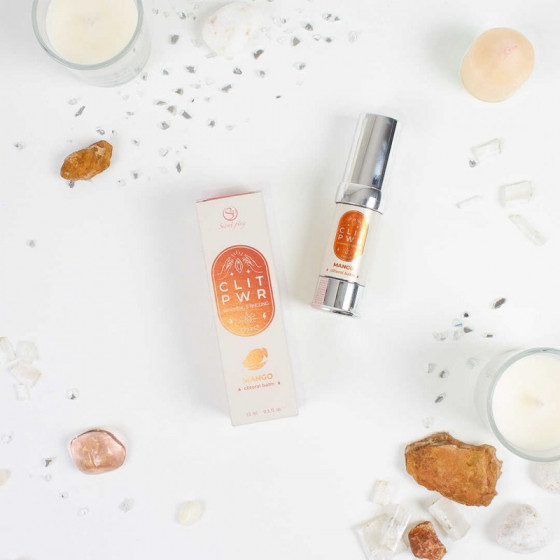 Clit Pwr – Baume clitoridien Mangue | Stimulation chaleur & micro‑vibrations