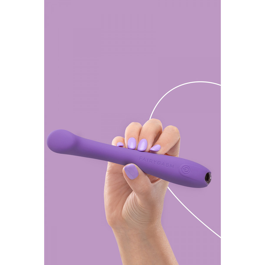 Vibro Rechargeable MerryWand Violet - FairyGasm Pas Cher