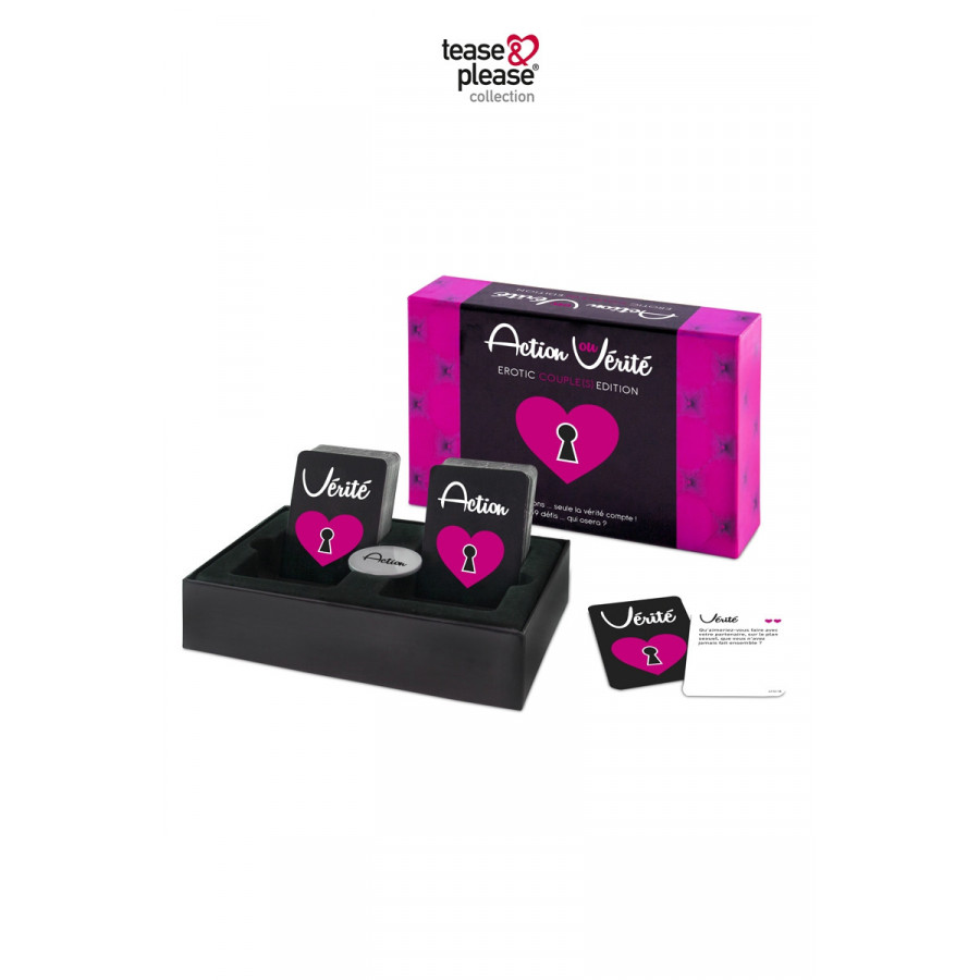 Jeu Coquin Action ou Vérité édition Couple Pas Cher