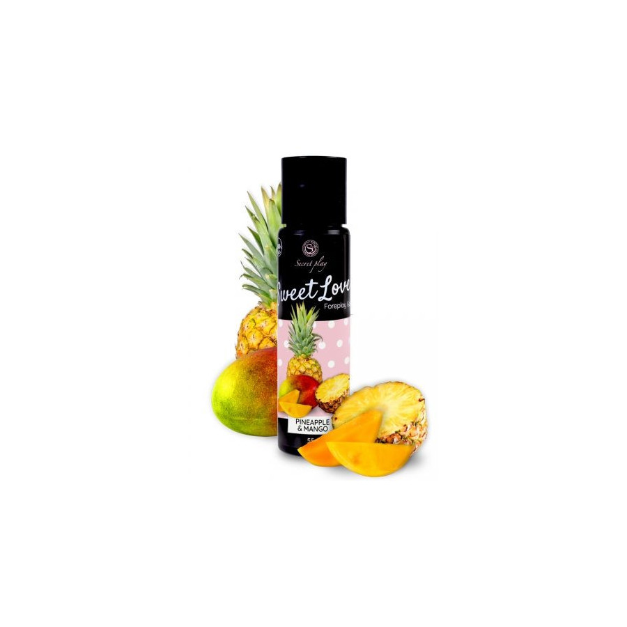Gel Comestible Mangue & Ananas – Plaisir exotique & sensuel