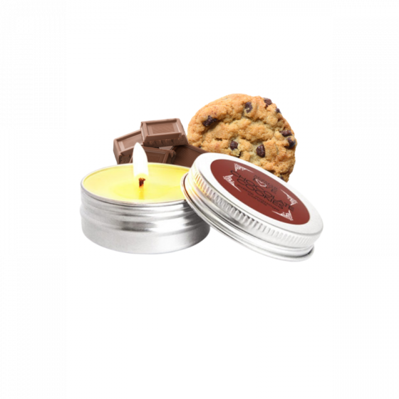 Mini Bougie de Massage Chocolat Cookie Pas Cher