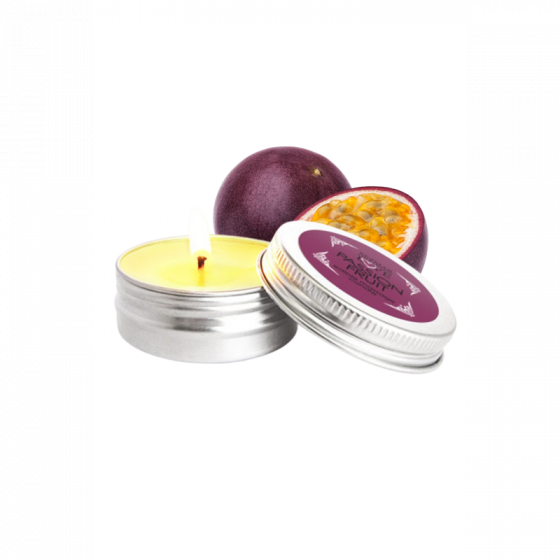 Mini Bougie de Massage Fruit de la Passion Pas Cher