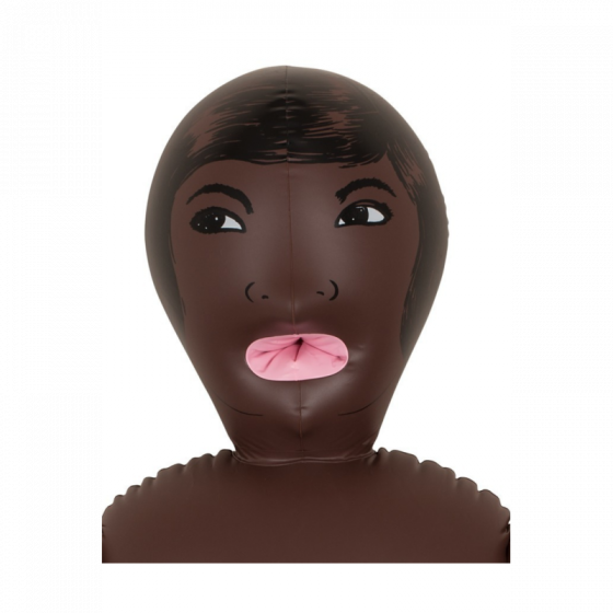 Poupée Gonflable 3 Orifices Couleur Noir Pas cher