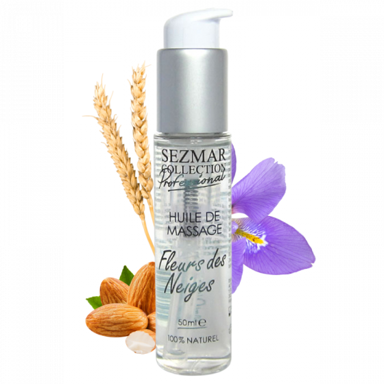 Huile de Massage Fleurs des Neiges Pas Cher