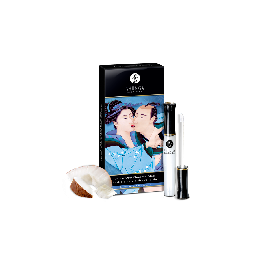 Gloss plaisir oral – Divin eau de coco & gourmandise intime