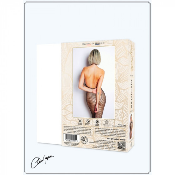 Bodystocking noir avec sublime dos nu - Le Numéro 2  Pas Cher