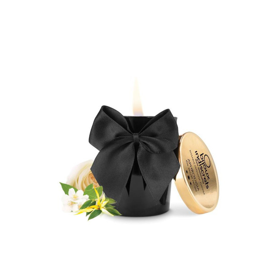 Bougie de Massage Parfumée Aphrodisia – Sensualité & Passion