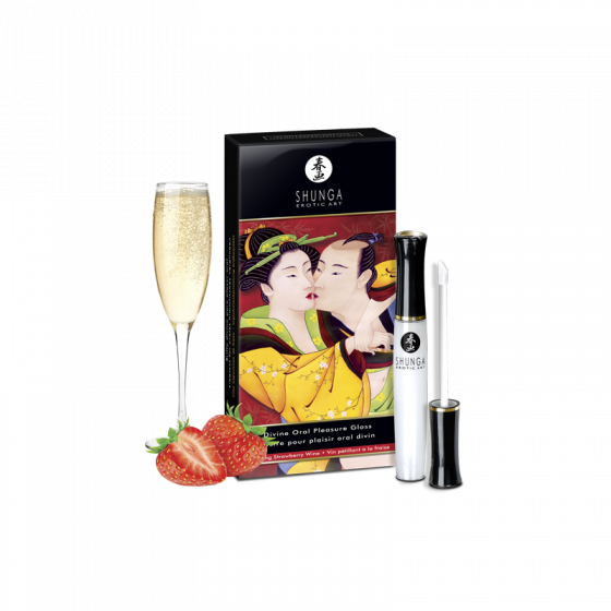 Gloss Plaisir Oral Divin - Vin Pétillant et Fraise