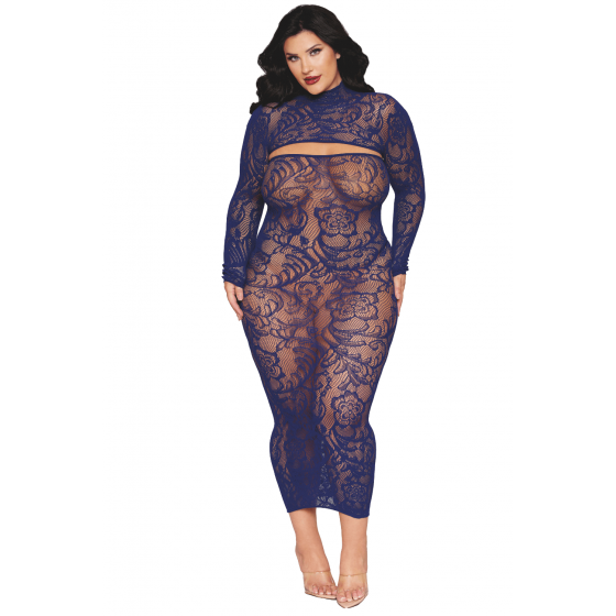 Ensemble 2 pièces grande taille top manches longues Pas Cher