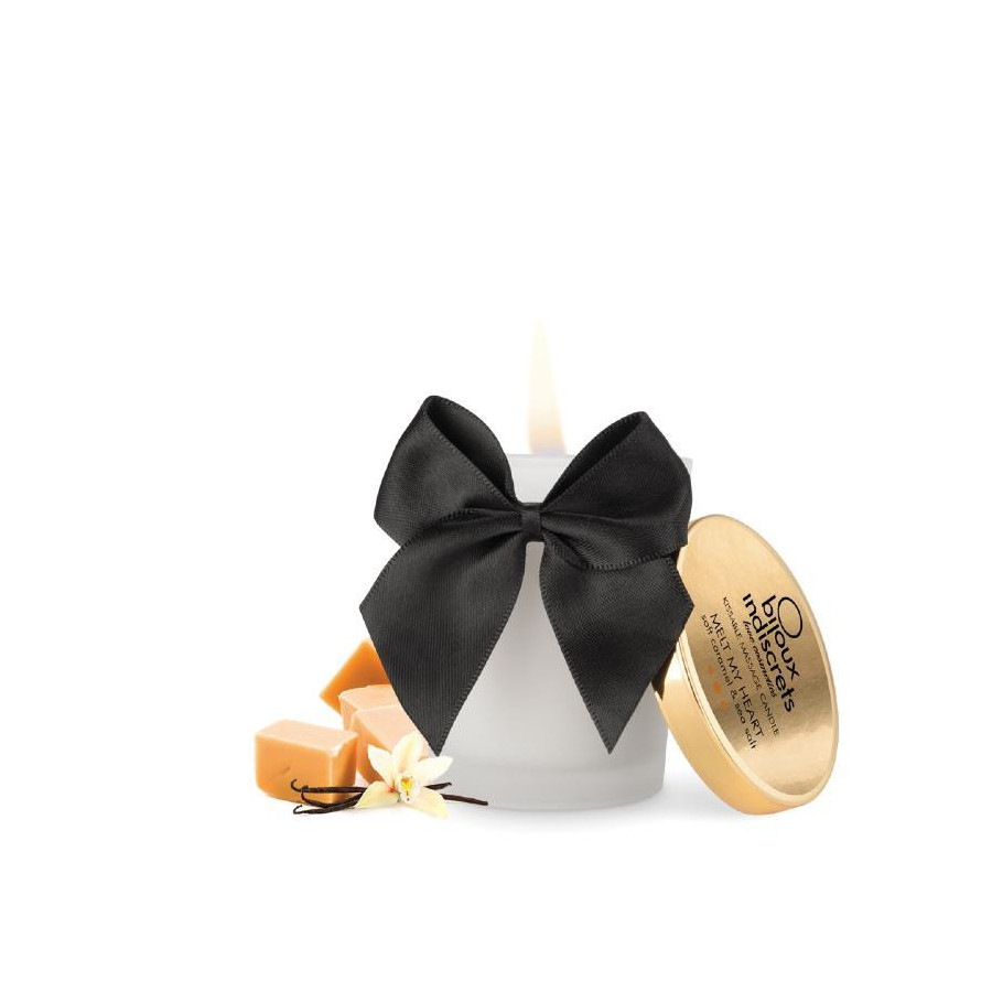 Bougie de Massage Parfumée Embrassable – Caramel Doux