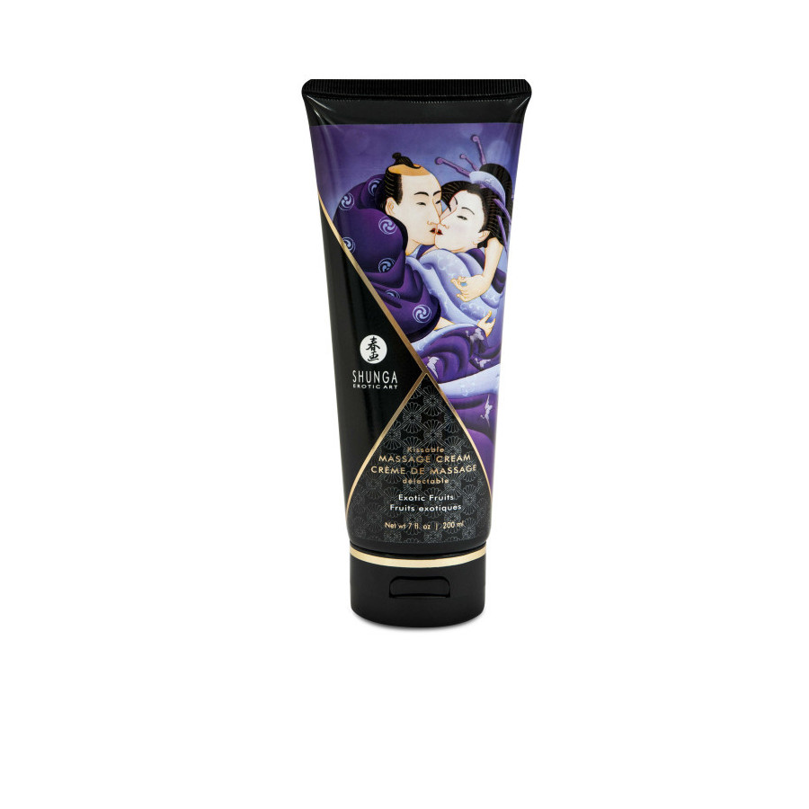 Kit Shunga Plaisirs Charnels | Coffret érotique Shunga pour massage et sensualité