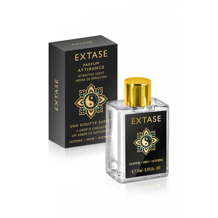 Parfum d’attirance « Extase » – homme | Aphrodisiaque séduction & désir