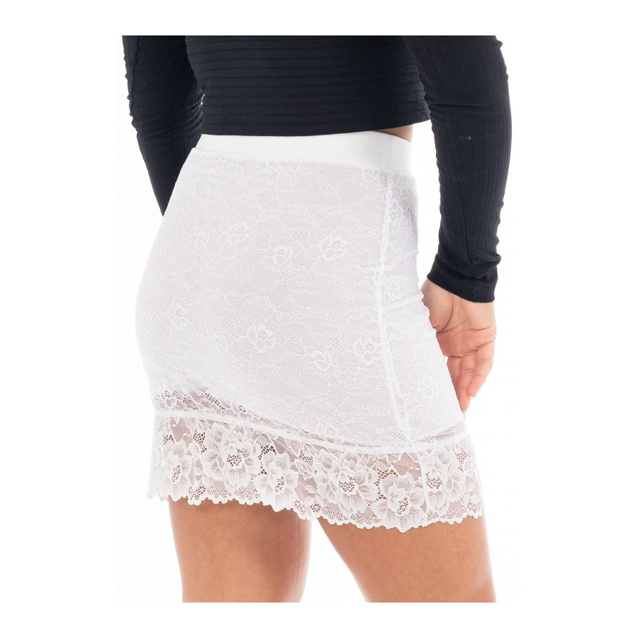 Jupe courte blanche – Ma Boutique en Folie