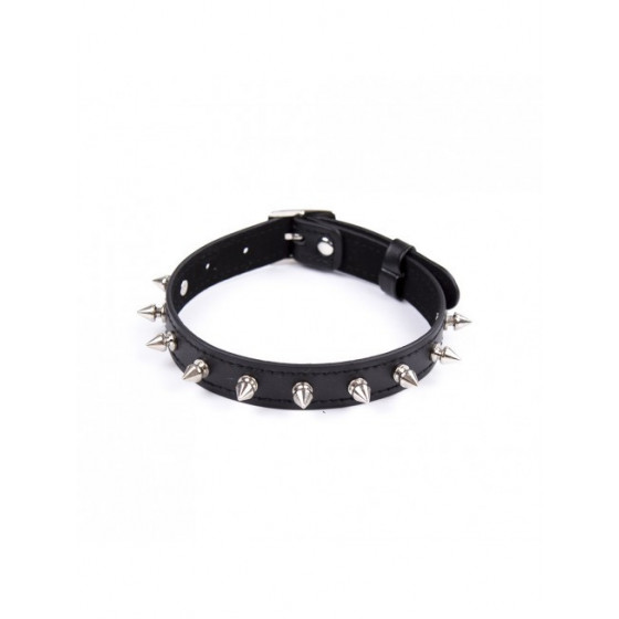 Collier Réglable avec Rivets en Métal Pas Cher