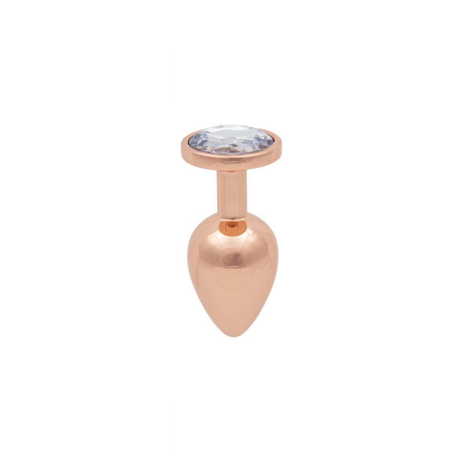 Plug Bijou Rose Gold M - Litolu Pas Cher