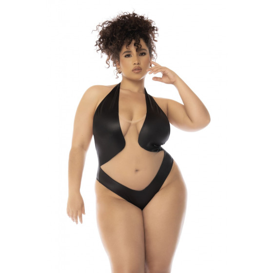 Body dos nu Romy grande taille couleur noir Pas Cher
