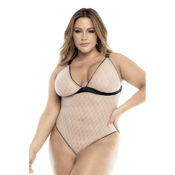 Body, grande taille, chair et noir Pas Cher - Livraison Rapide