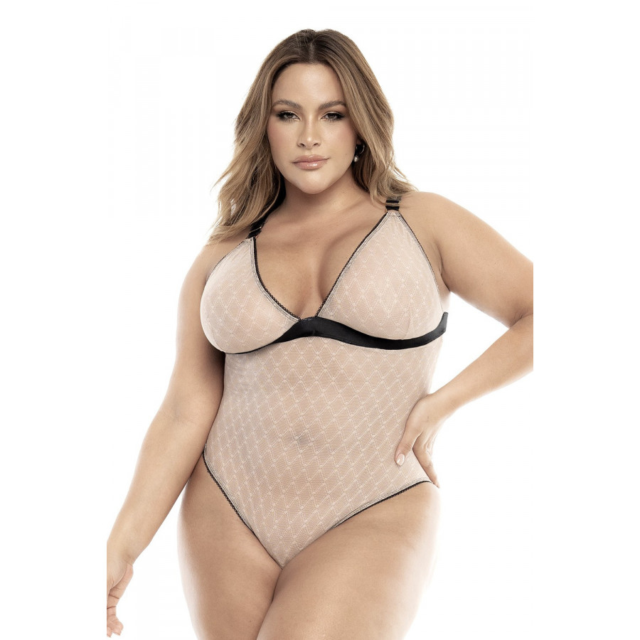 Body, grande taille, chair et noir - Ma Boutique en Folie