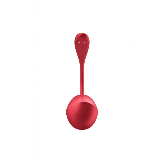 Oeuf vibrant télécommandé rouge Shiny Petal Satisfyer Pas Cher