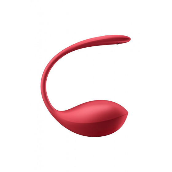 Oeuf vibrant télécommandé rouge Shiny Petal Satisfyer Pas Cher