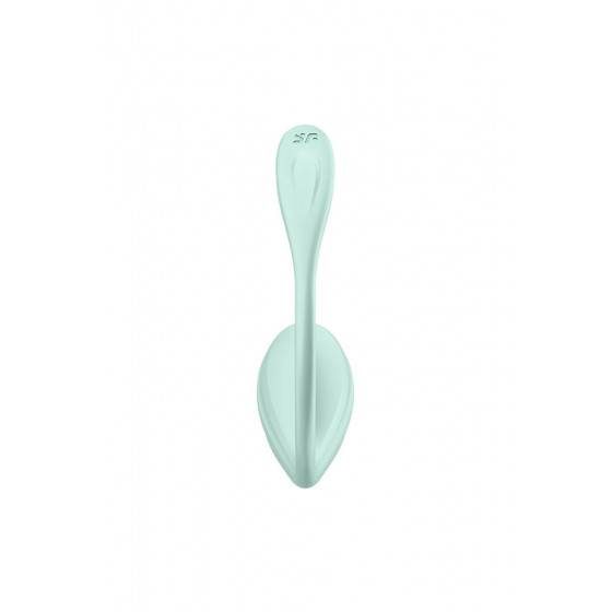 Oeuf vibrant vert menthe Smooth Petal Satisfyer Pas Cher