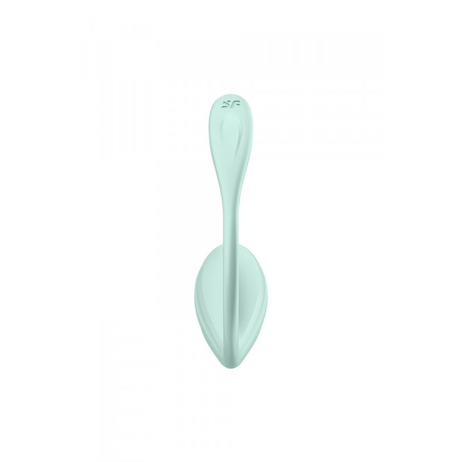 Oeuf vibrant vert menthe Smooth Petal Satisfyer Pas Cher