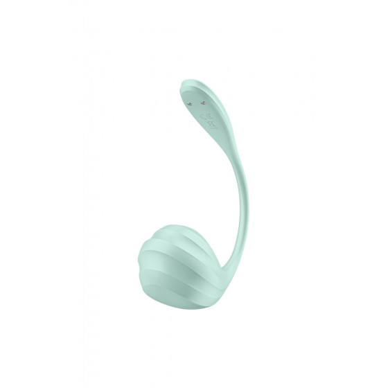 Oeuf vibrant vert menthe Smooth Petal Satisfyer Pas Cher